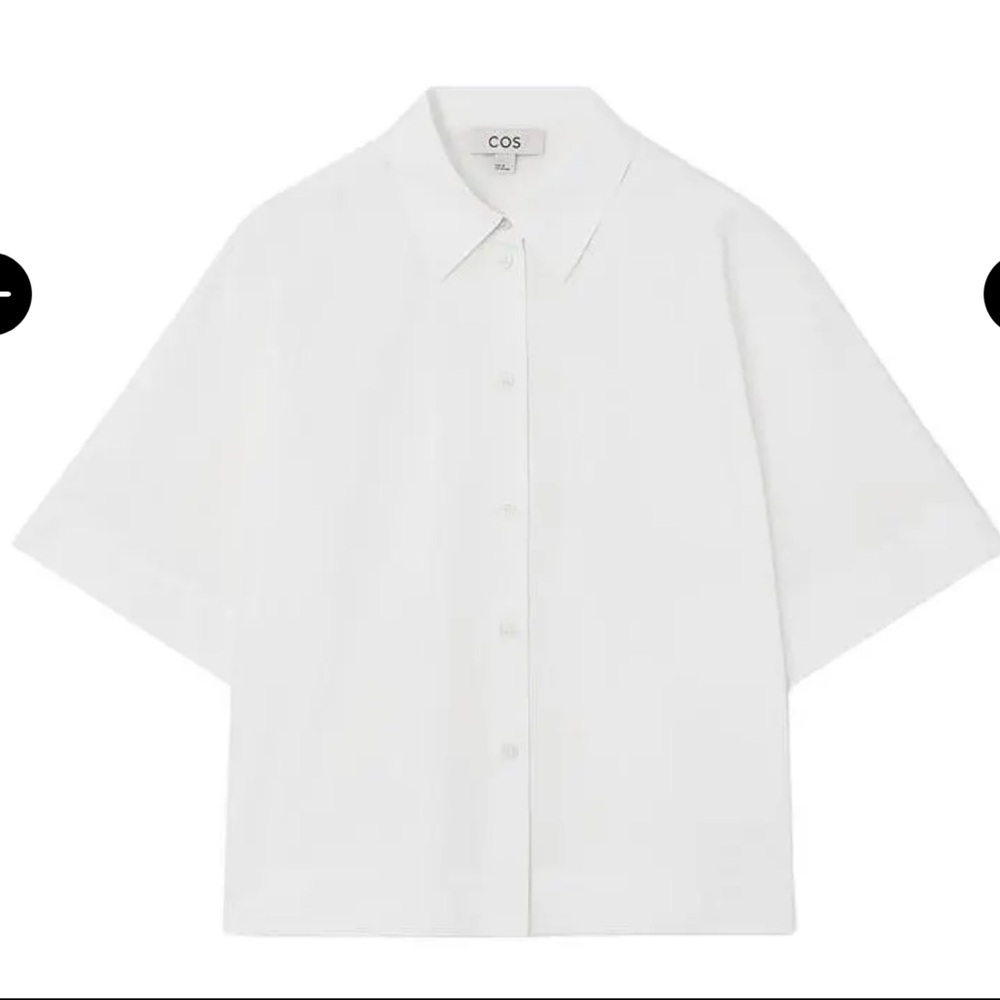 COS Boxy Poplin Blouse
